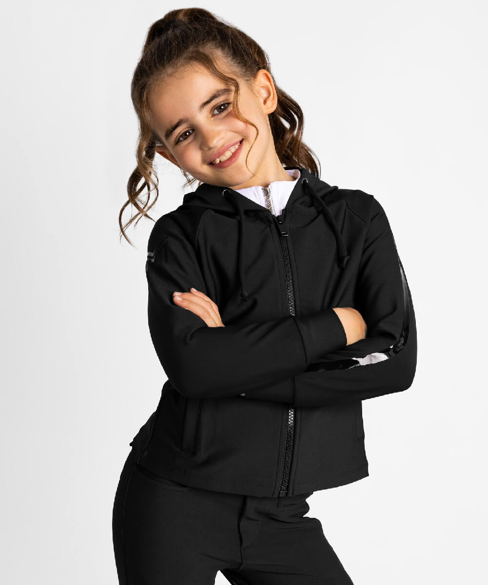 Reflection hoodie Black-02